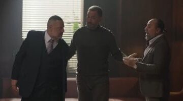 مسلسل أولاد الراعى الحلقة 19 رؤوف يخبر موسى بقاتل ابنه