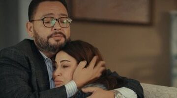 مسلسل اللون الأزرق الحلقة 10 آمنة تفكر فى إنجاب طفل