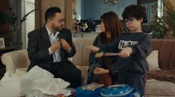 مسلسل اللون الأزرق الحلقة 10 خلاف بين آمنة وأدهم بسبب