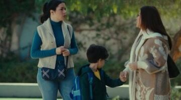مسلسل اللون الأزرق الحلقة 12 آمنة تصطحب أدهم إلى المدرسة