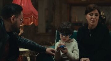 مسلسل اللون الأزرق الحلقة 3 آمنة ترفض وعد أدهم لابنهما