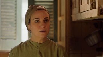 مسلسل حكاية نرجس الحلقة 2 نرجس تفبرك تحليل عوني وتقنعه