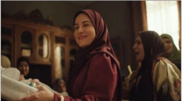 مسلسل حكاية نرجس الحلقة 5 الاحتفال بسبوع الطفل المسروق وورطة