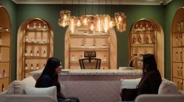 مسلسل عرض وطلب الحلقة 11 هالة تهدد هبة بسبب الاستمرار