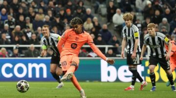 موعد مباراة برشلونة ونيوكاسل في دوري أبطال أوروبا