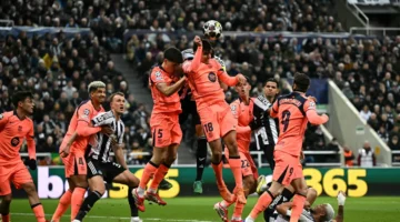 موعد مباراة برشلونة ونيوكاسل يونايتد في دوري أبطال أوروبا والقنوات.webp