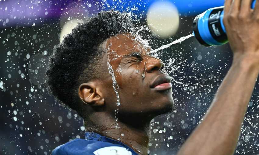 تشاوميني يصف الأجواء داخل غرفة ملابس ريال مدريد