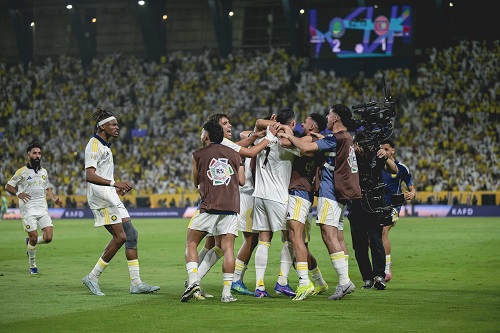 النصر يتوج بطلاً للدوري السعودي بهدفي كريستيانو رونالدو
