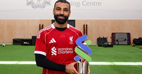 محمد صلاح يتوج بجائزة جديدة قبيل رحيله عن ليفربول