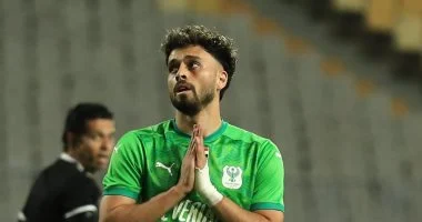 اختبار طبي حاسم لمشاركة صلاح محسن ضد زد في كأس عاصمة مصر