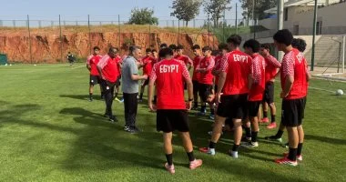 منتخب الناشئين يعاود تدريباته المكثفة استعداداً لمواجهة كوت ديفوار