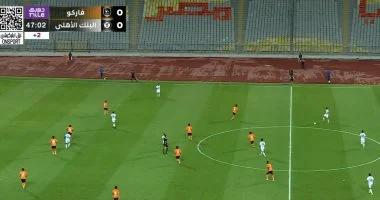 شوط أول سلبي بين فاركو والبنك الأهلي بصراع الهبوط بالدوري