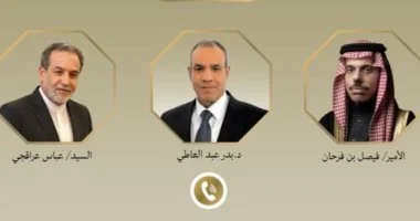 وزير الخارجية يناقش ملف مفاوضات طهران واشنطن مع نظيريه السعودي والإيراني