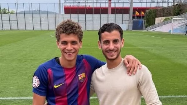 شقيق مهاجم برشلونة حمزة عبدالكريم فخور بانضمامه لقائمة مصر بكأس العالم