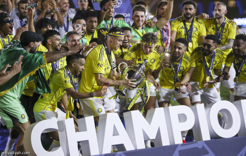 النصر.. 10 أهداف تُرسي دعائم التتويج بالذهب