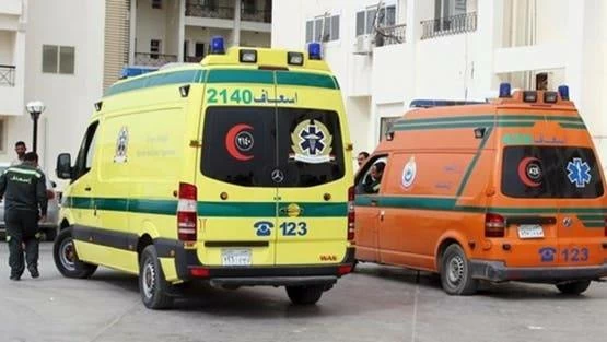 إصابة 3 أشخاص في حادث تصادم على كوبري السادات غرب أسيوط