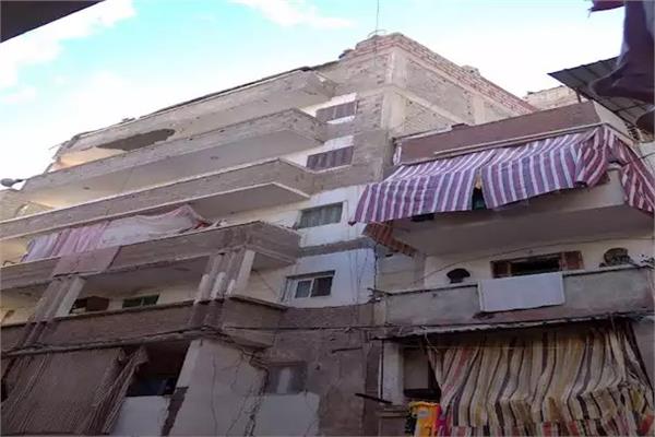 إصابة طفلة إثر انهيار سقف غرفة بعقار في العصافرة  بالإسكندرية 