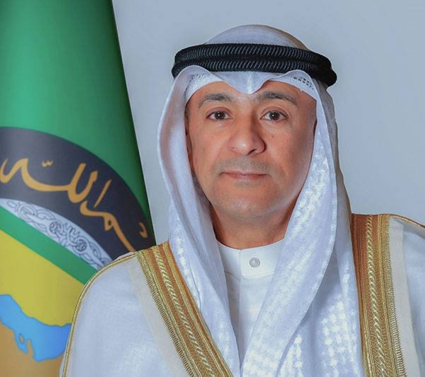 أمين عام مجلس التعاون لدول الخليج العربية مجلس التعاون جاسم محمد البديوي ميليشيات الحوثي مطار الملك خالد الدولي مدينة الرياض المملكة العربية السعودية