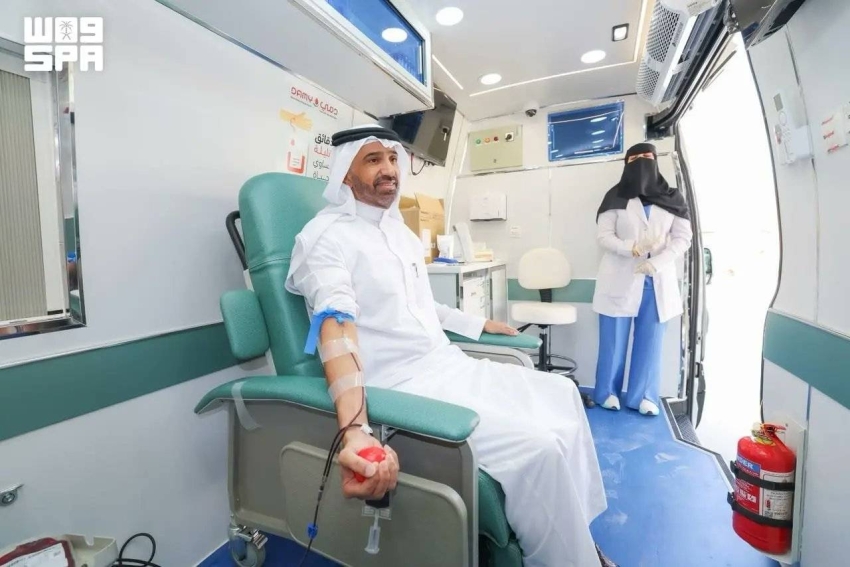 المشاركة في حملة التبرع بالدم