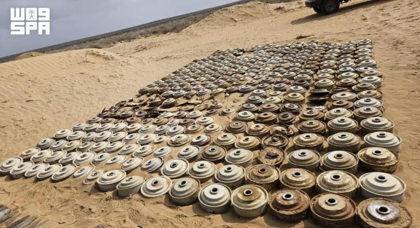 مشروع مركز الملك سلمان للإغاثة “مسام” ينزع أكثر من 1200 لغم من مختلف الأراضي اليمنية في أسبوع