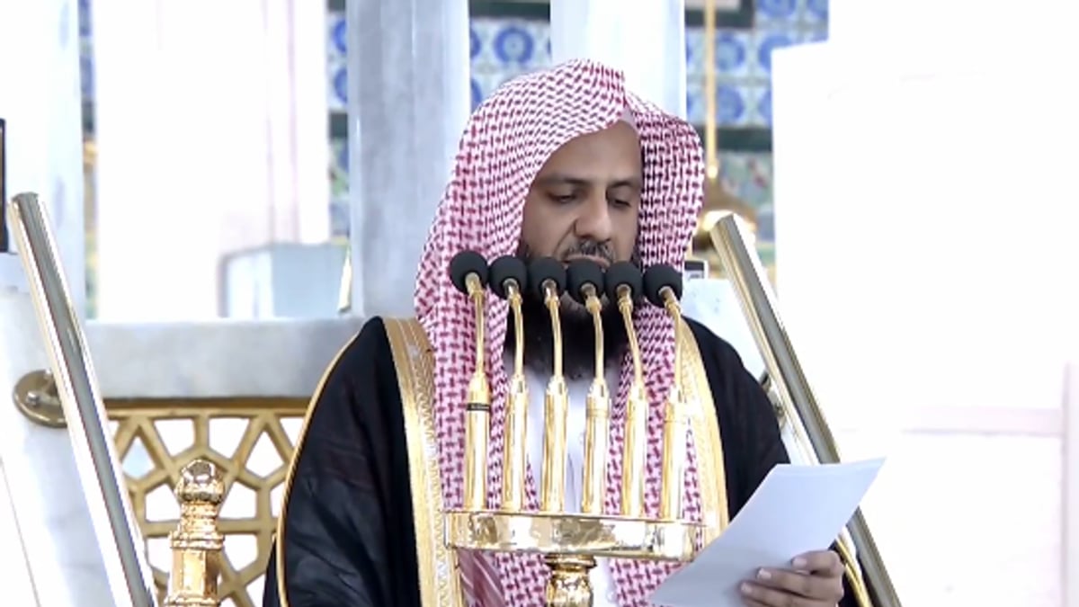إمام المسجد النبوي يؤكد أثر الكلمة الطيبة في جمع القلوب وإصلاح المجتمع