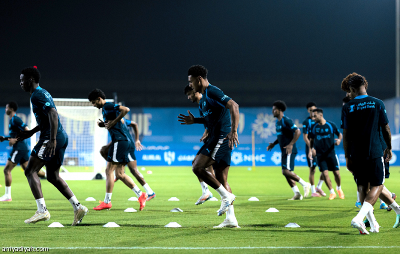 لاجامي يدخل تدريبات الهلال.. وسمرفيل يكتفي بالاسترجاعي