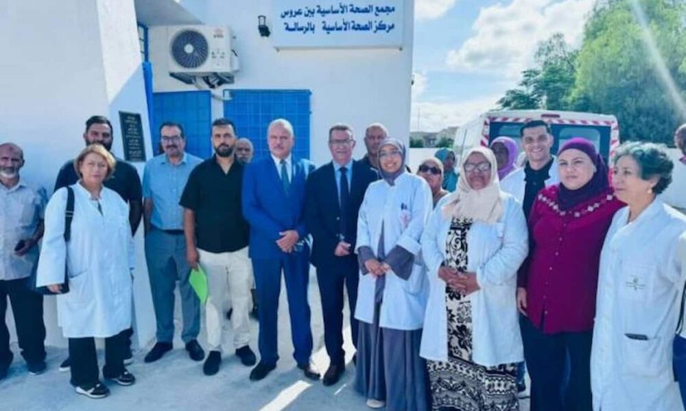 إعادة فتح مركز الصحة الأساسية الرسالة بمرناق بعد استكمال أشغال التهيئة و الصيانة