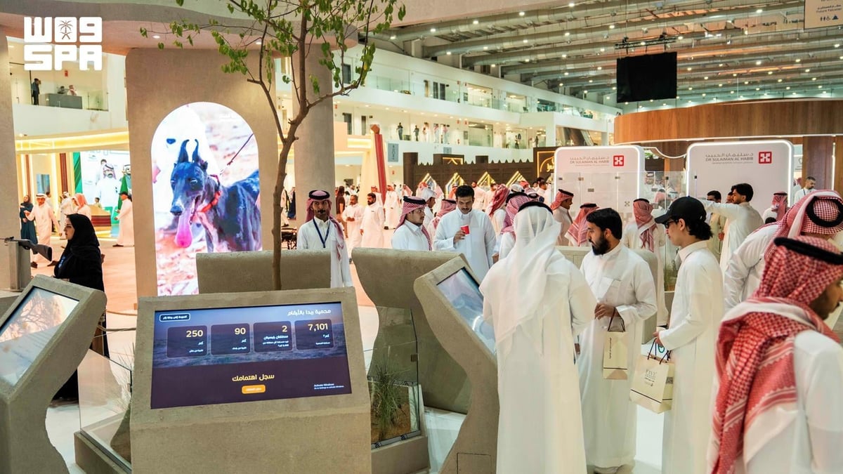 محمية الإمام تركي بن عبدالله تستعرض تنوعها في معرض الصقور والصيد 2026 بالرياض