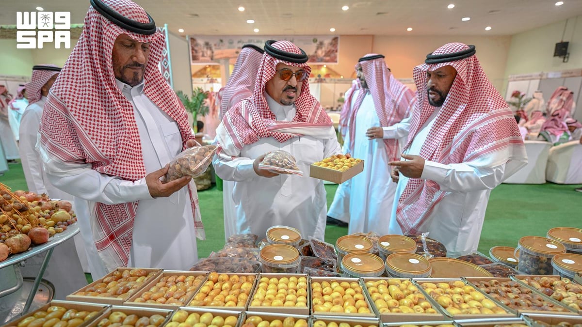 أكثر من 20 ألف زائر في ختام مهرجان التمور بمدينة الروضة بحائل