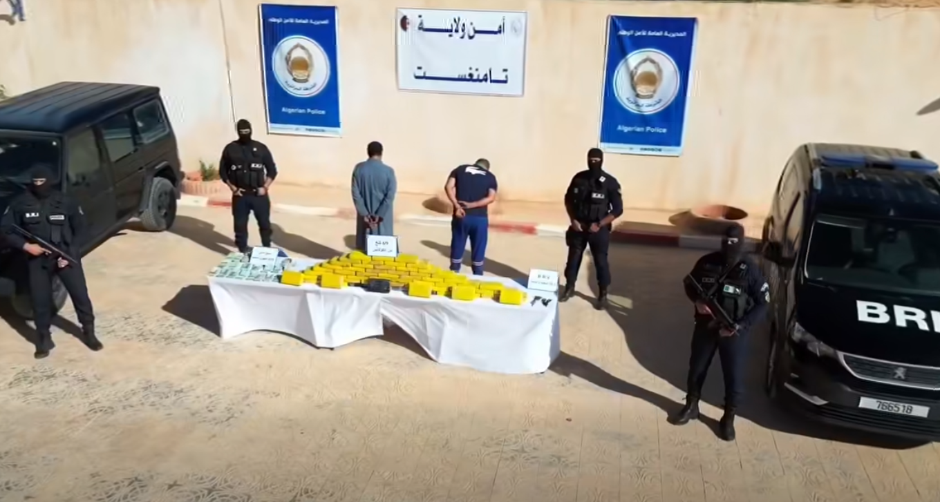 حجز 69 كلغ من الكوكايين وتفكيك شبكة إجرامية بتمنراست – الشروق أونلاين